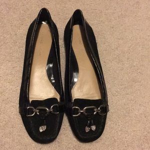 Black Antonio Melani flats